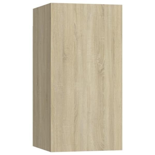 vidaXL TV-tasot 4 kpl Sonoma-tammi 30,5x30x60 cm lastulevy