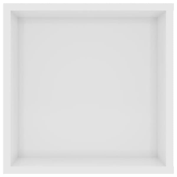 vidaXL Väggmonterat tv-skåp vit högglans 102x35x35 cm konstruerat trä