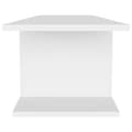 Miniatyrbilde 4 av 8: vidaXL Veggmontert TV-benk hvit 103x30x26,5 cm