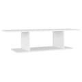 Miniatyrbilde 1 av 8: vidaXL Veggmontert TV-benk hvit 103x30x26,5 cm