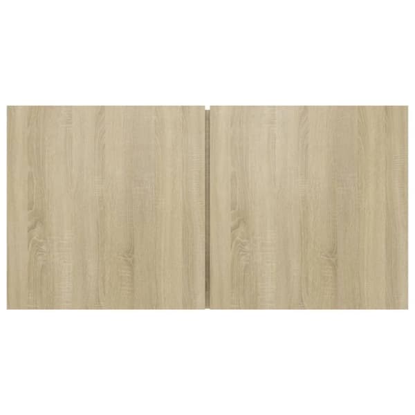 vidaXL væghængte tv-skabe 3 stk. 60x30x30 cm sonoma-eg