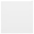 Miniatyrbilde 7 av 10: vidaXL Hengende TV-benker 3 stk hvit 60x30x30 cm