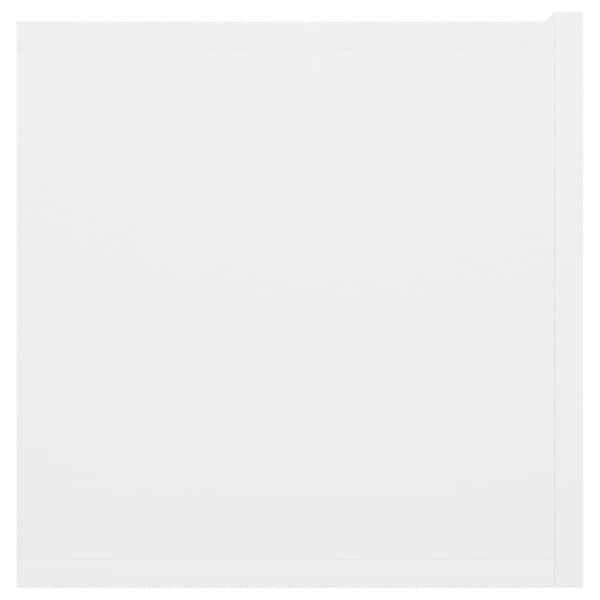 vidaXL Hängande TV-skåp vit 60x30x30 cm