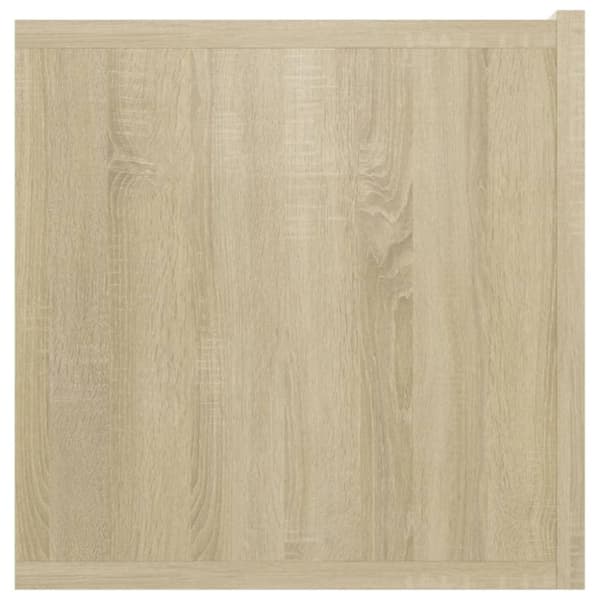 vidaXL væghængte tv-skabe 2 stk. 60x30x30 cm sonoma-eg