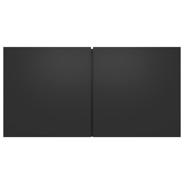 vidaXL væghængt tv-skab 60x30x30 cm sort