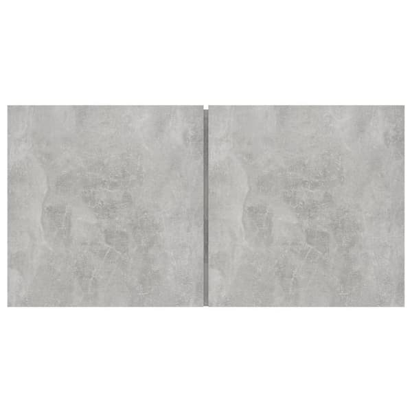 vidaXL væghængte tv-skabe 2 stk. 60x30x30 cm betongrå