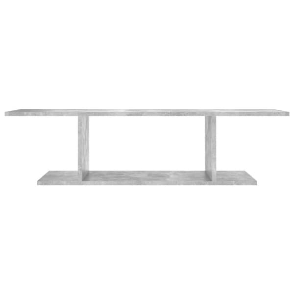 vidaXL væghængt tv-skab 103x30x26,5 cm betongrå