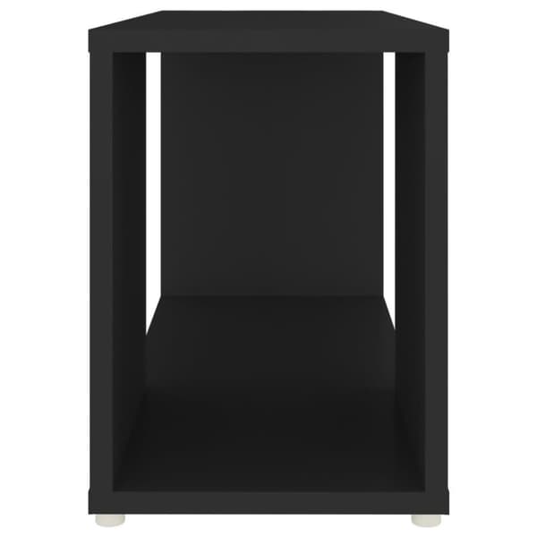 vidaXL TV-benk svart 60x24x32 cm sponplate
