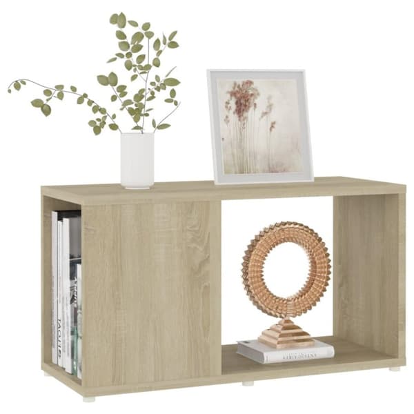 vidaXL tv-skab 60x24x32 cm spånplade sonoma-eg