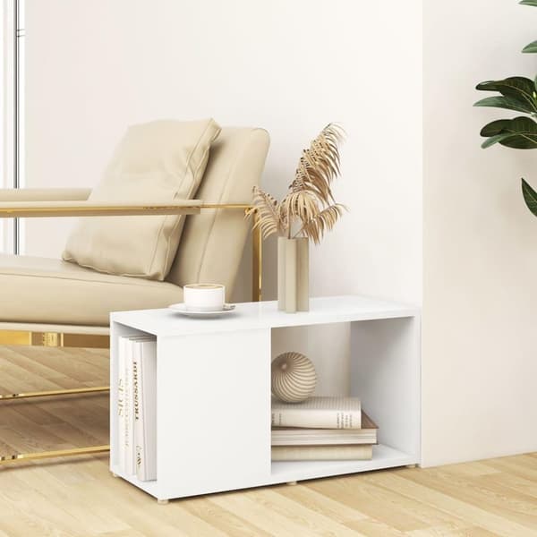 vidaXL tv-skab 60x24x32 cm spånplade hvid