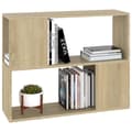 Miniatyrbilde 4 av 9: vidaXL TV-benk sonoma eik 80x24x63 cm konstruert tre