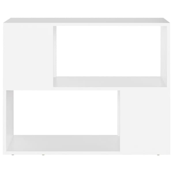vidaXL tv-skab 80x24x63 cm spånplade hvid
