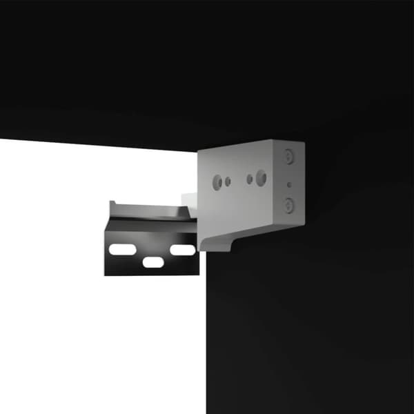 vidaXL TV-skåp 4 st svart 100x30x30 cm spånskiva