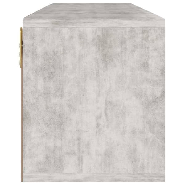 vidaXL TV-bänk betong 88,5x27,5x30,5 cm spånskiva