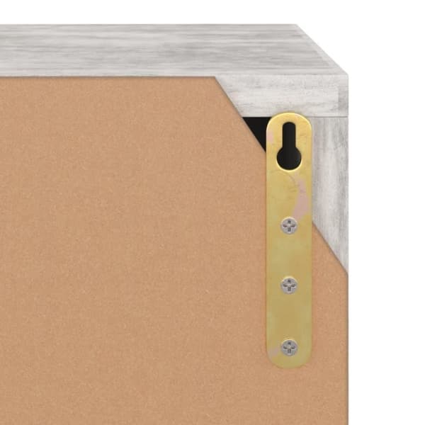 vidaXL TV-bänk betong 88,5x27,5x30,5 cm spånskiva