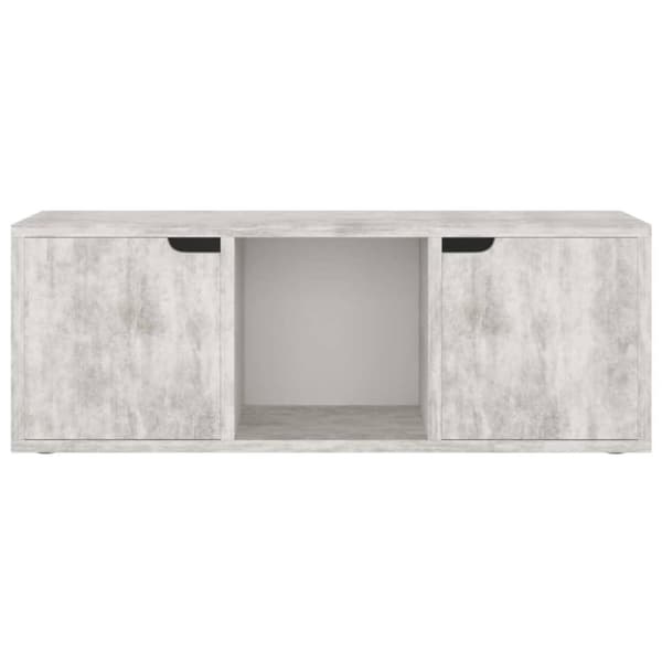 vidaXL TV-taso betoni 88,5x27,5x30,5 cm lastulevy