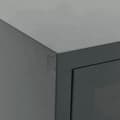 Miniatyrbillede 4 af 11: vidaXL tv-skab 105x35x52 cm stål og glas antracitgrå