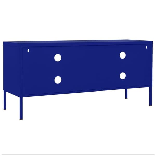 vidaXL tv-skab 105x35x50 cm stål  Marineblå