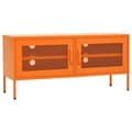 Miniatyrbilde 2 av 11: vidaXL TV-benk oransje 105x35x50 cm stål
