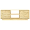 Miniatyrbilde 6 av 10: vidaXL TV-benk 110x30x40 cm heltre furu