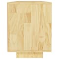 Miniatyrbilde 7 av 10: vidaXL TV-benk 110x30x40 cm heltre furu