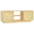 Miniatyrbilde 1 av 10: vidaXL TV-benk 110x30x40 cm heltre furu