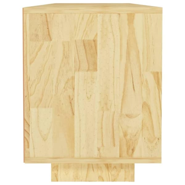 vidaXL tv-bord 110x30x40 cm massivt fyrretræ