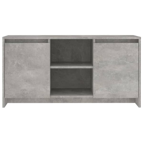 vidaXL tv-bord 102x37,5x52,5 cm konstrueret træ betongrå