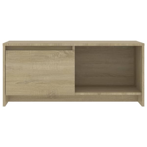 vidaXL TV-taso Sonoma tammi 90x35x40 cm lastulevy