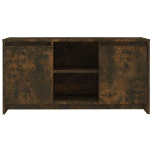 vidaXL TV-bänk rökig ek 102x37,5x52,5 cm spånskiva