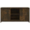 Miniatyrbillede 5 af 11: vidaXL tv-bord 102x37,5x52,5 cm spånplade røget egetræsfarve