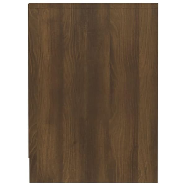 vidaXL tv-bord 102x37,5x52,5 cm spånplade brun egetræsfarve