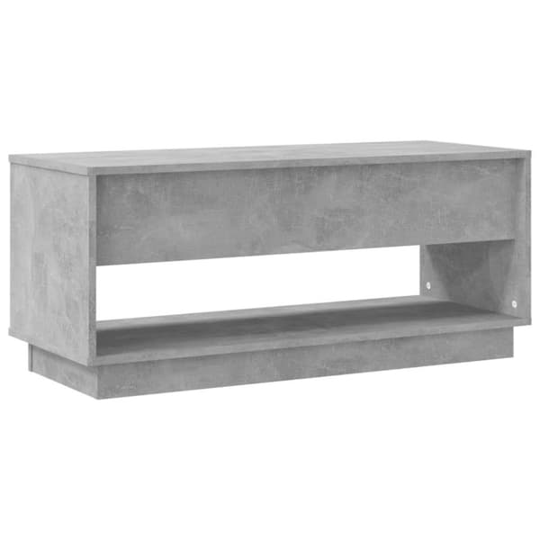 vidaXL tv-bord 102x41x44 cm spånplade betongrå