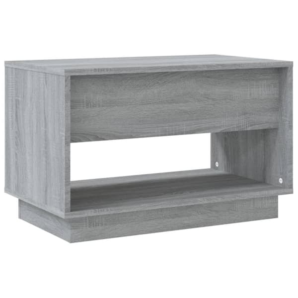 vidaXL TV-benk grå sonoma eik 70x41x44 cm sponplate
