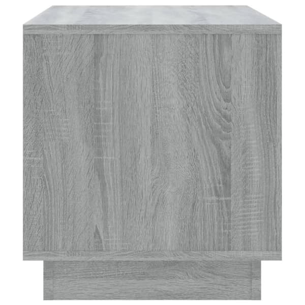 vidaXL TV-benk grå sonoma eik 70x41x44 cm sponplate