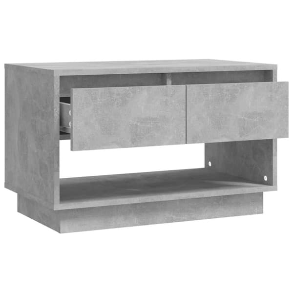 vidaXL tv-bord 70x41x44 cm spånplade betongrå