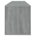 Miniatyrbilde 7 av 11: vidaXL TV-benk grå sonoma eik 120x30x40,5 cm sponplate