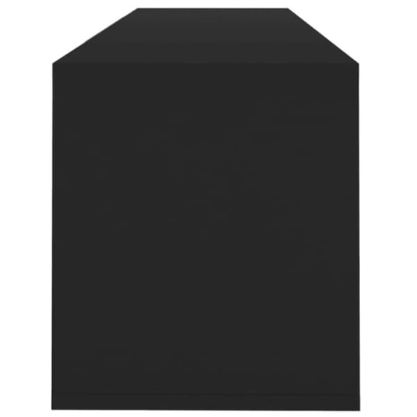 vidaXL Tv-bänk svart 120x30x40,5 cm spånskiva