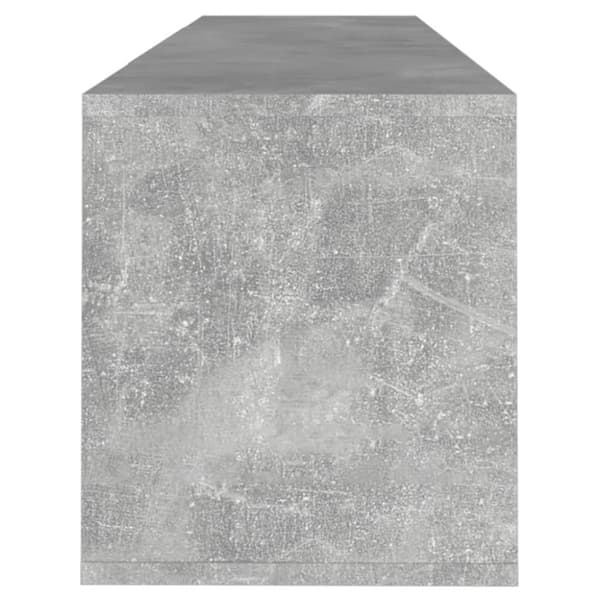 vidaXL TV-benk betonggrå 120x30x40,5 cm sponplate