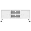 Miniatyrbillede 4 af 11: vidaXL industrielt tv-skab 105x35x42 cm hvid