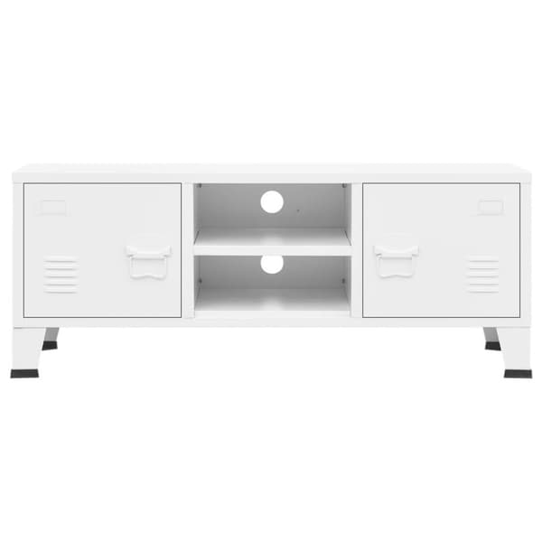 vidaXL industrielt tv-skab 105x35x42 cm hvid