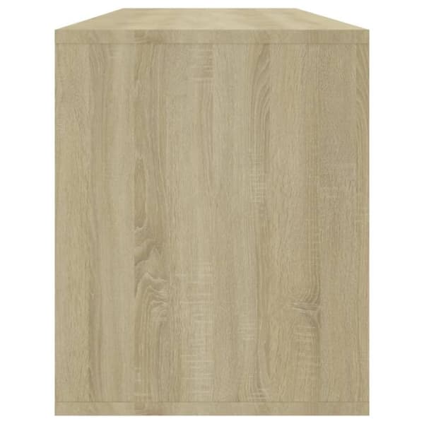 vidaXL TV-taso Sonoma-tammi 130x35x50 cm lastulevy