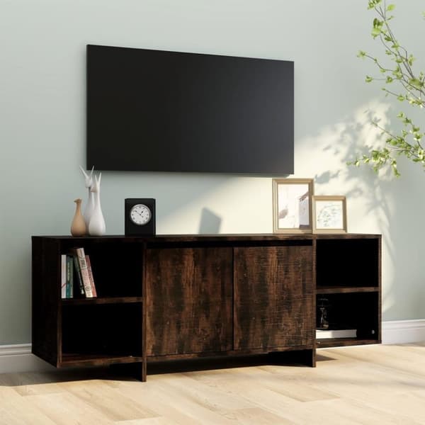 vidaXL TV-taso savutammi 130x35x50 cm lastulevy