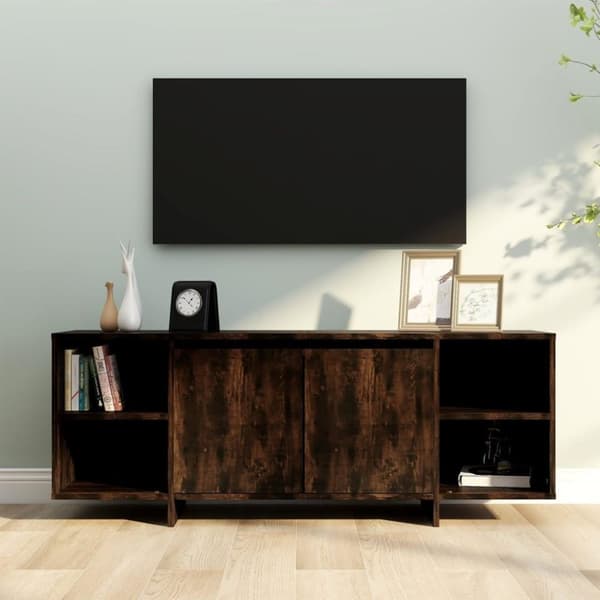 vidaXL TV-taso savutammi 130x35x50 cm lastulevy