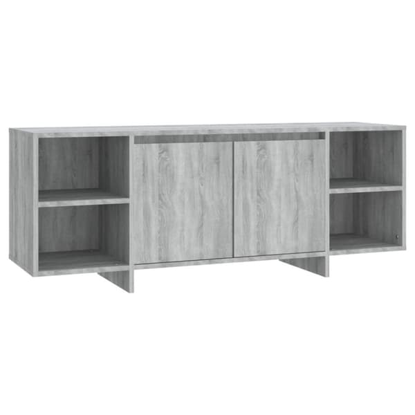 vidaXL TV-taso harmaa Sonoma 130x35x50 cm lastulevy
