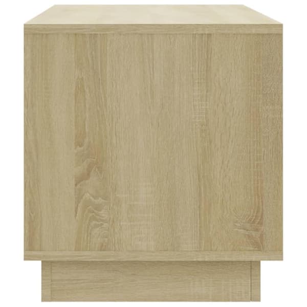 vidaXL TV-benk sonoma eik 102x41x44 cm sponplate