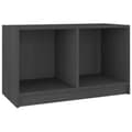 Miniatyrbilde 1 av 10: vidaXL TV-benk grå 70x33x42 cm heltre furu