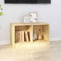 Miniatyrbilde 3 av 10: vidaXL TV-benk 70x33x42 cm heltre furu
