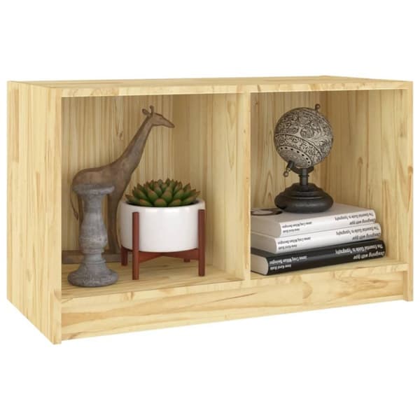 vidaXL TV-benk 70x33x42 cm heltre furu