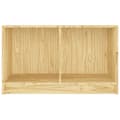 Miniatyrbilde 6 av 10: vidaXL TV-benk 70x33x42 cm heltre furu